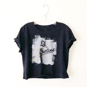 Black Graphic Women's Top